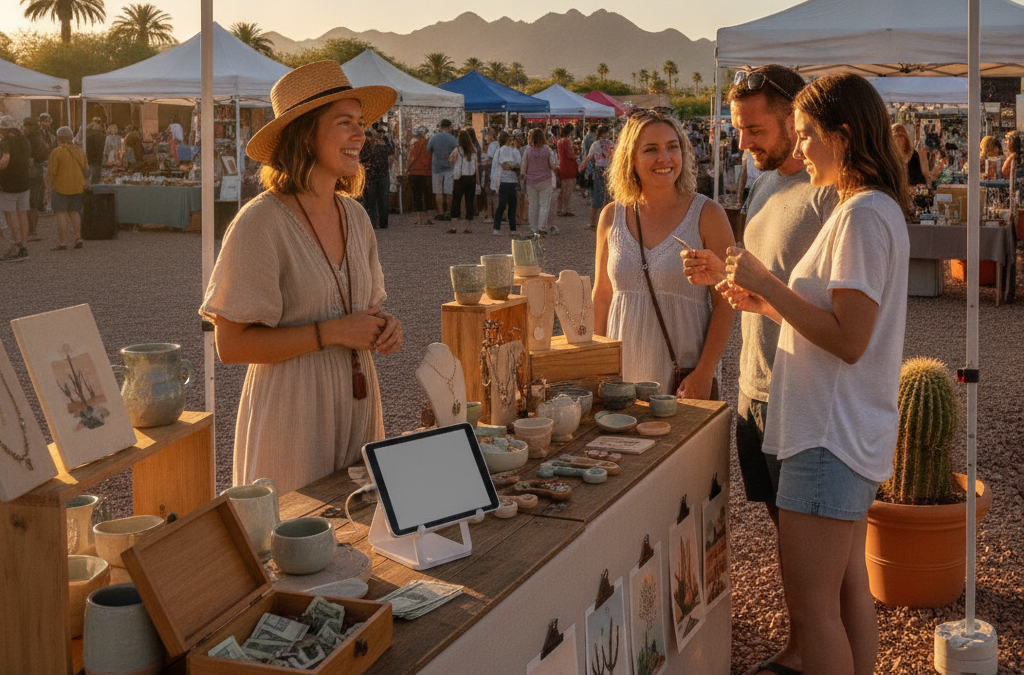 What’s the Best Way for a Scottsdale or Chandler Retail Business to Accept Payments During Pop-Up Events and Craft Fairs?