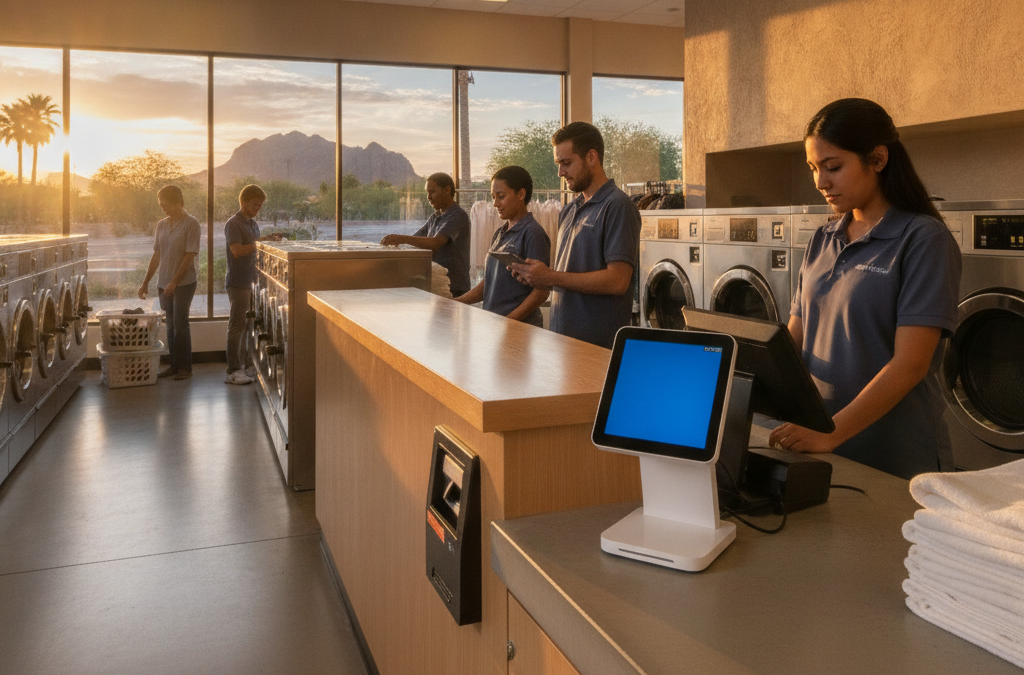 How Should a Scottsdale or Phoenix Dry Cleaner, Laundromat, or Alterations Shop Set Up Payment Processing?