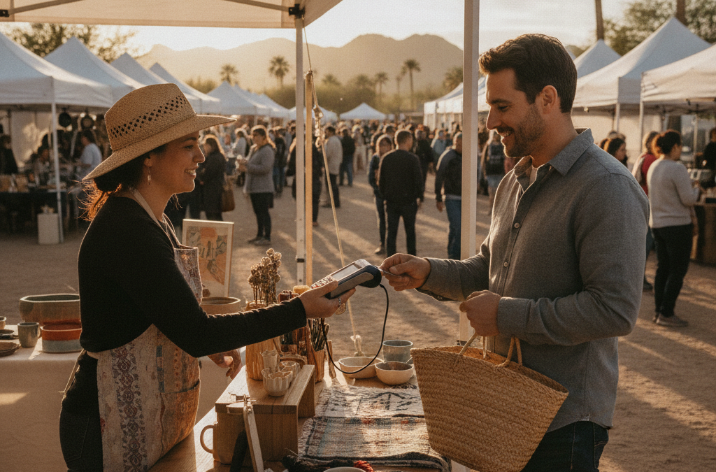 What’s the Best Payment Setup for a Scottsdale or Tempe Farmers Market or Artisan Vendor?